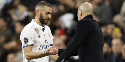Karim Benzema Zinedine Zidane