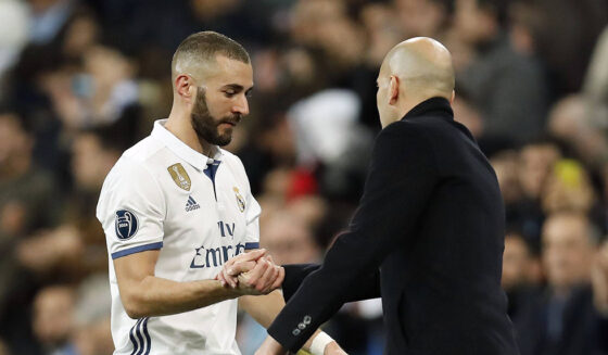 Karim Benzema Zinedine Zidane