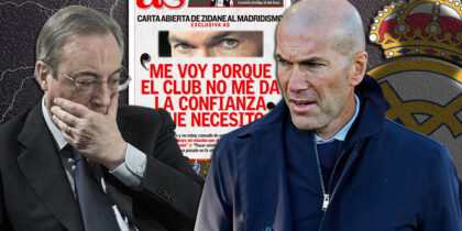 Zinedine Zidane Florentino Perez