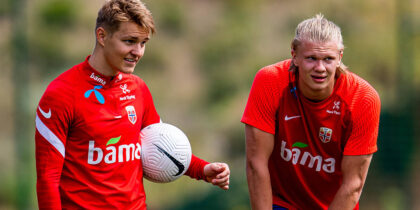 Martin Odegaard Erling Haaland