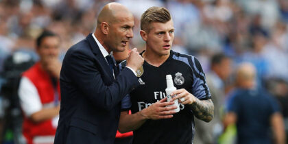 Zinedine Zidane Toni Kroos