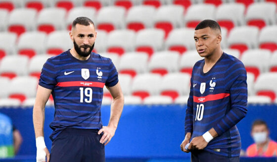 kylian mbappe karim benzema