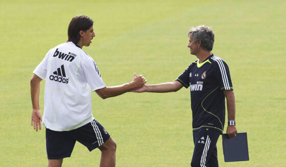 Sami Khedira Jose Mourinho