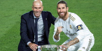 Sergio Ramos Zinedine Zidane