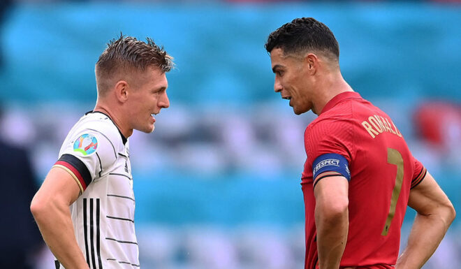 Toni Kroos Cristiano Ronaldo