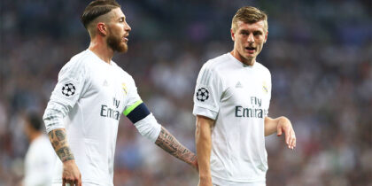 Sergio Ramos Toni Kroos