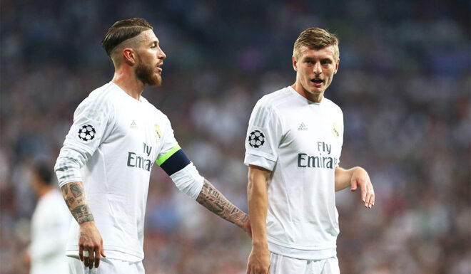 Sergio Ramos Toni Kroos