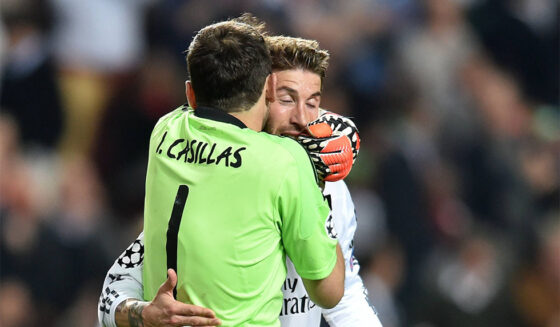 Iker Casillas Sergio Ramos