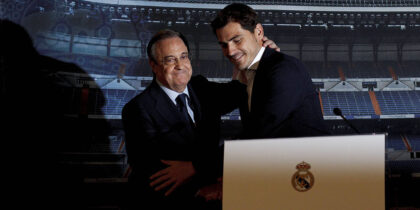 Florentino Perez Iker Casillas