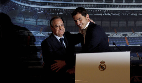 Florentino Perez Iker Casillas