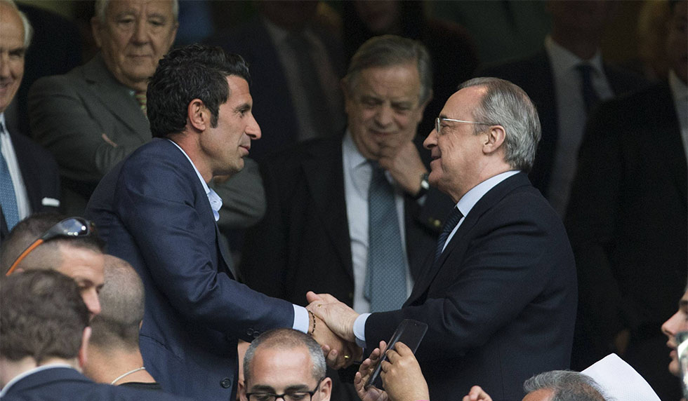 Luis Figo Florentino Perez