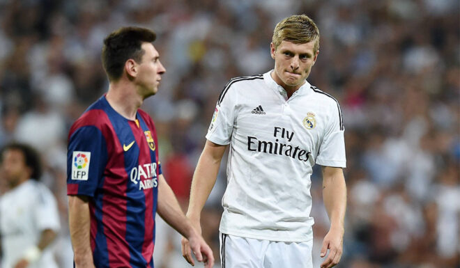 Toni Kroos Lionel Messi