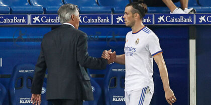 Carlo Ancelotti Gareth Bale