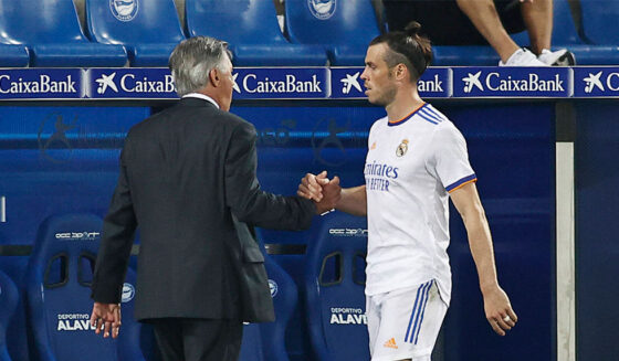 Carlo Ancelotti Gareth Bale