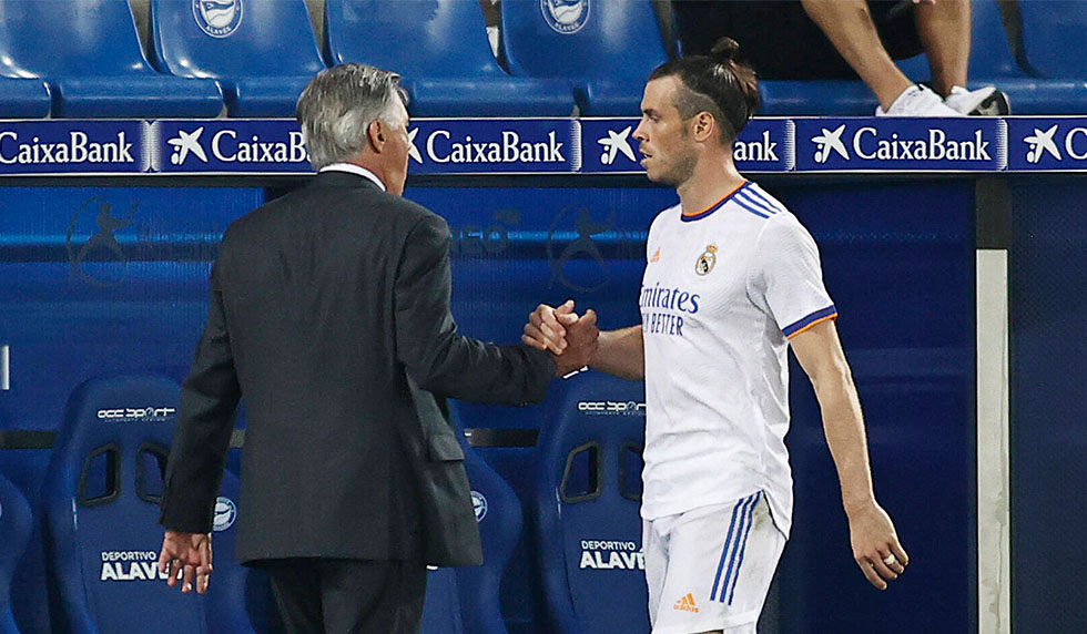 Carlo Ancelotti Gareth Bale