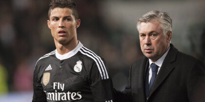 Cristiano Ronaldo Carlo Ancelotti
