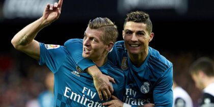 Toni Kroos Cristiano Ronaldo