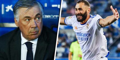 Carlo Ancelotti Karim Benzema