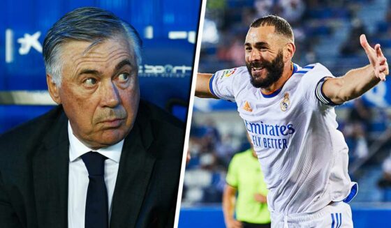 Carlo Ancelotti Karim Benzema