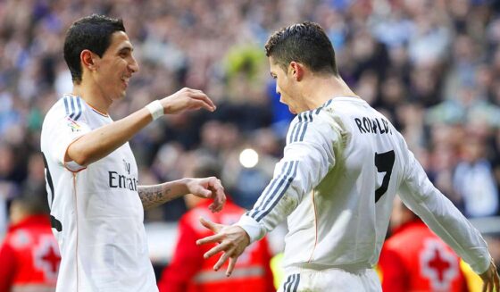 Di María Cristiano Ronaldo Di María Cristiano Ronaldo