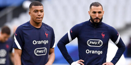 Kylian Mbappe Karim Benzema