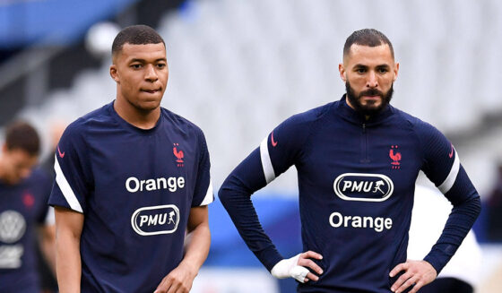 Kylian Mbappe Karim Benzema