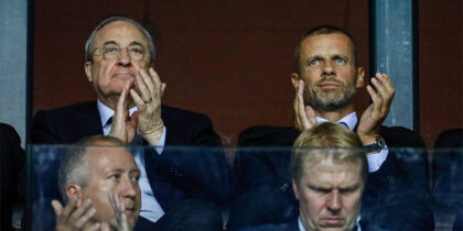 Florentino Perez UEFA super league