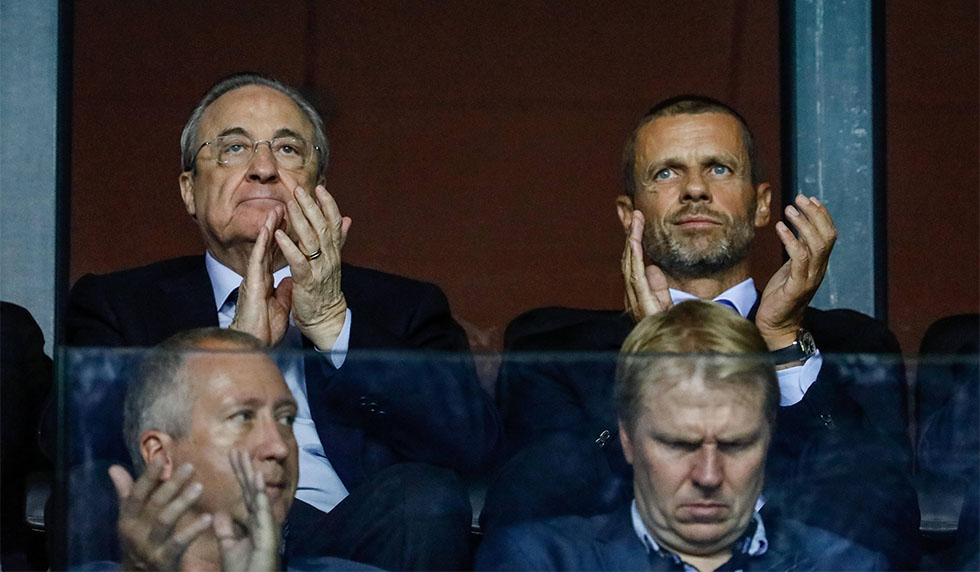 Florentino Perez UEFA super league