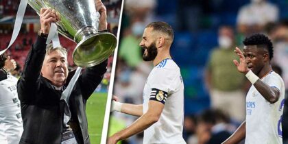 Ancelotti, Benzema Vinícius