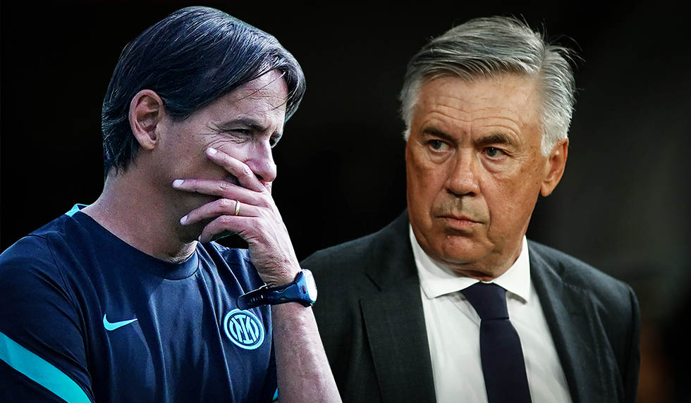 Simone Inzaghi Carlo Ancelotti