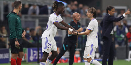Eduardo Camavinga Luka Modric
