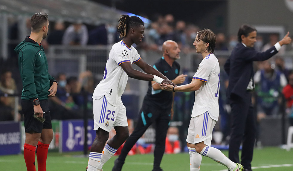 Eduardo Camavinga Luka Modric