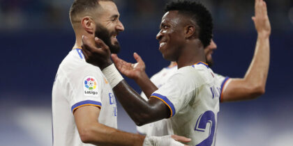 Karim Benzema und Vinícius Júnior
