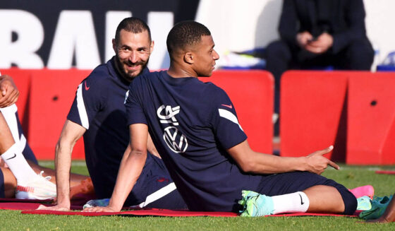 Karim Benzema Kylian Mbappé