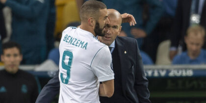 Zinedine Zidane Karim Benzema