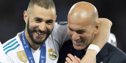Zinedine Zidane Karim Benzema