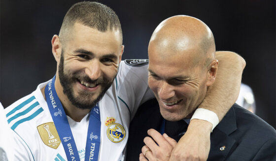 Zinedine Zidane Karim Benzema