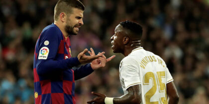 Gerard Pique Vinicius Jr