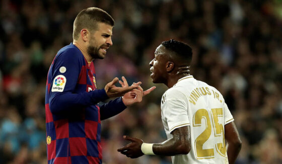 Gerard Pique Vinicius Jr