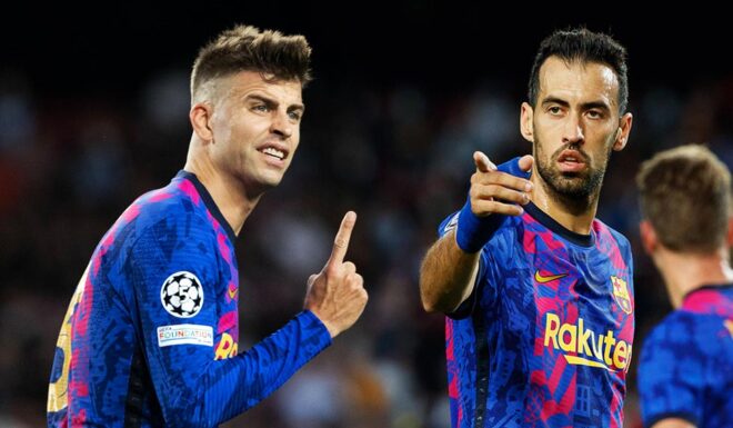 Gerard Piqué, Sergio Busquets Gerard Piqué, Sergio Busquets