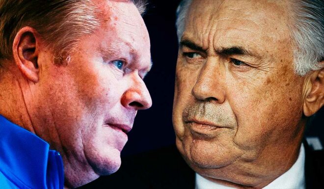 Ronald Koeman Carlo Ancelotti