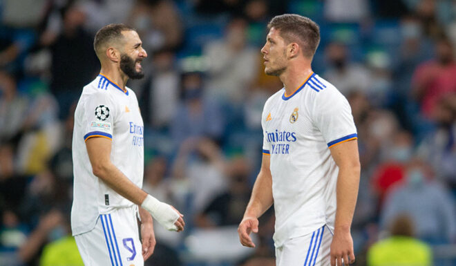 Karim Benzema Luka Jovic