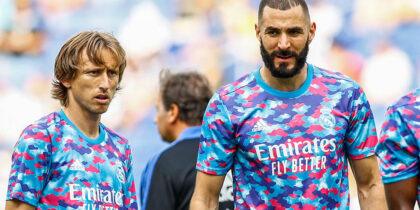 Luka Modric Karim Benzema