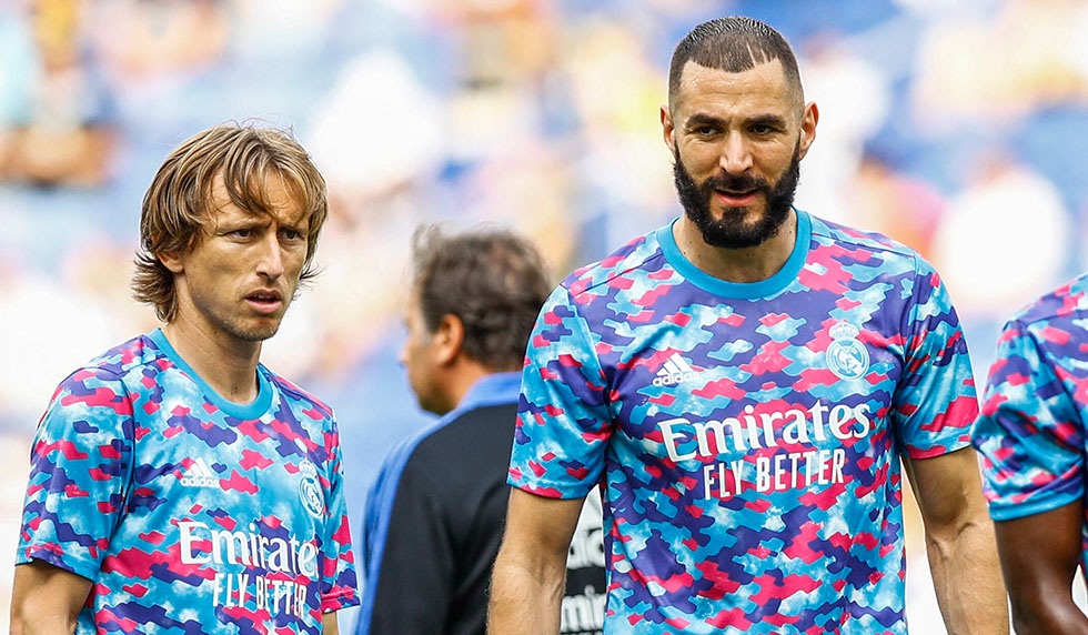 Luka Modric Karim Benzema