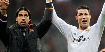 Sami Khedira Cristiano Ronaldo