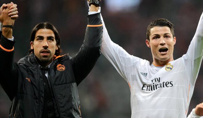 Sami Khedira, Cristiano Ronaldo Sami Khedira Cristiano Ronaldo