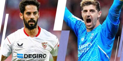 Isco Thibaut Courtois