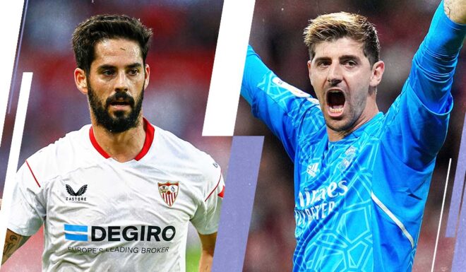 Isco, Thibaut Courtois Isco Thibaut Courtois