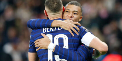 Karim Benzema und Kylian Mbappé