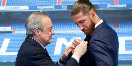 Florentino Pérez und Sergio Ramos